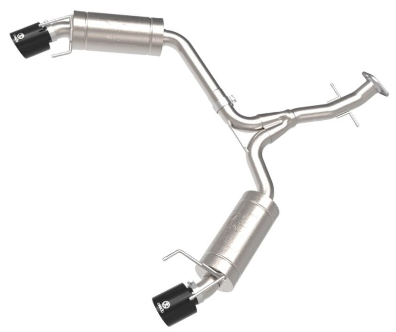 aFe POWER Takeda 06-13 Lexus IS250/IS350 SS Axle-Back Exhaust w/ Black Tips - Burkken Auto Parts