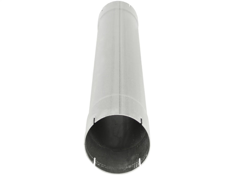 aFe MACHForce XP Exhausts Muffler Delete Aluminized 4 ID In/Out 8 Dia - Burkken Auto Parts