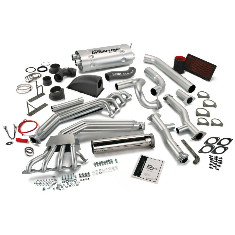 Banks Power 01-03 GM 8.1 Mh - W20/22 (R-Exit) PowerPack System - Burkken Auto Parts