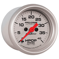 Autometer Ultra-Lite 2 1/16in Electrical 0-4000 PSI High Press Oil Pressure Gauge 94-07 Ford 7.3L - Burkken Auto Parts