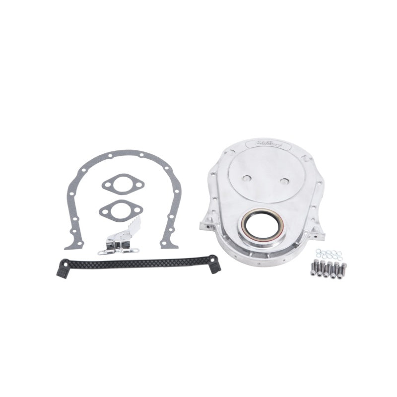 Edelbrock Chevy B/B Front Cover - Burkken Auto Parts