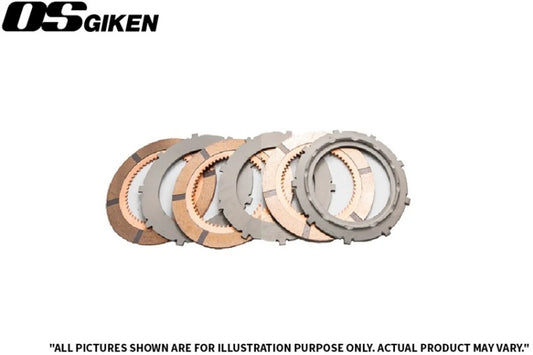OS Giken Nissan R32/R33 RB20/25/26 Skyline GTR/GTS R Series Triple Plate Clutch Overhaul Kit A - Burkken Auto Parts