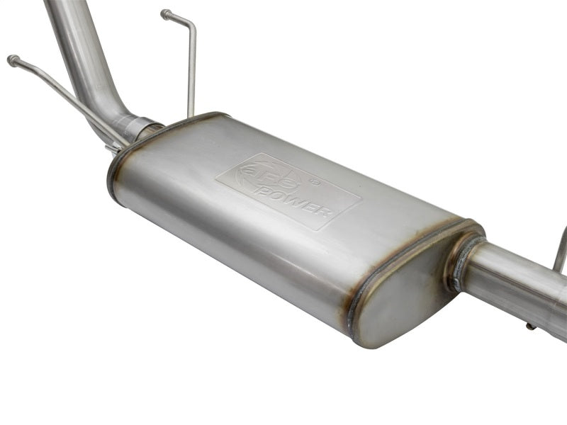 aFe MACH Force XP Cat-Back Stainless Steel Exhaust Syst w/Polished Tip Toyota Tacoma 05-12 L4-2.7L - Burkken Auto Parts