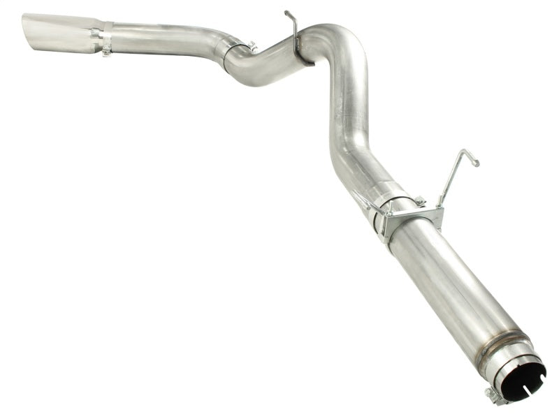 aFe MACHForce XP 5in DPF-Back 409SS Exhaust Dodge Diesel Trucks 07.5-12 L6-6.7L (td) Polished Tip - Burkken Auto Parts
