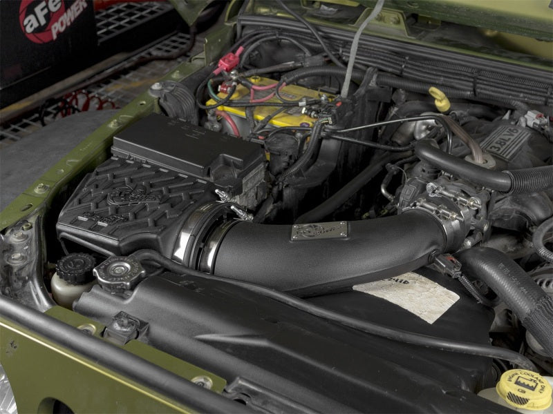 aFe Momentum GT Stage 2 Dry S Intake System 07-11 Jeep Wrangler (JK) V6 3.8L w/ Mechanical Fan - Burkken Auto Parts