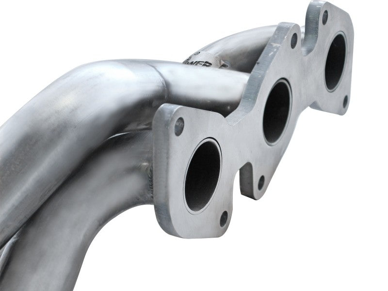 aFe 05-11 Toyota Tacoma V6-4.0L Twisted Steel 409 Stainless Steel Long Tube Header w/ Cat - Burkken Auto Parts