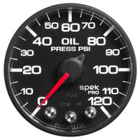 Autometer Spek-Pro - Nascar 2-1/16in Oil Press 0-120 psi Bfb Ecu - Burkken Auto Parts