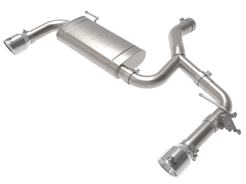 aFe 15-21 BMW X1 F48 L4 2.0L (t) MACH Force-Xp 3 to 2-1/2 IN SS Axle-Back Exhaust w/Polished Tip - Burkken Auto Parts