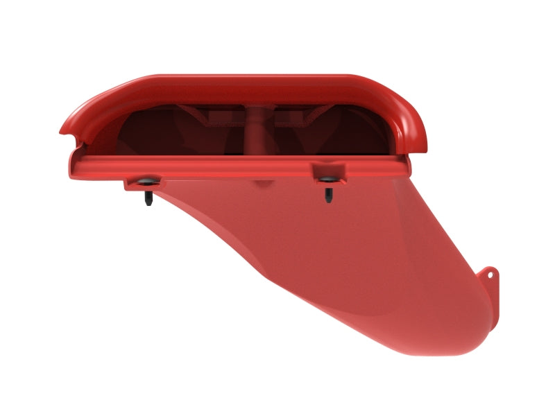 aFe Rapid Induction Dynamic Air Scoop 2021+ Ford F-150V6/V8 - Red - Burkken Auto Parts