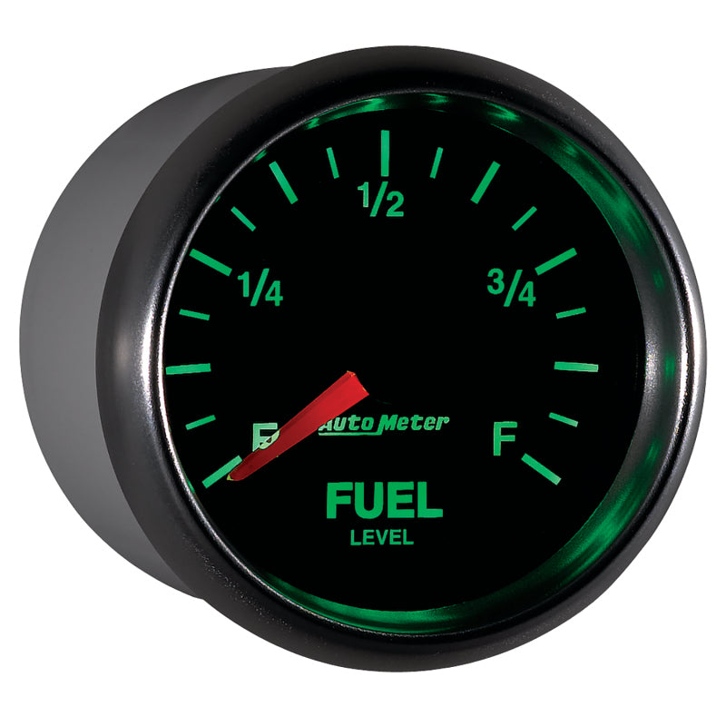 Autometer GS 2 1/16in. 0-280 Ohms Fuel Level Gauge - Stepper Motor - Burkken Auto Parts