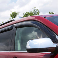 AVS 22-23 Toyota Tundra CrewMax Ventvisor Outside Mount Window Deflectors 4pc - Smoke - Burkken Auto Parts