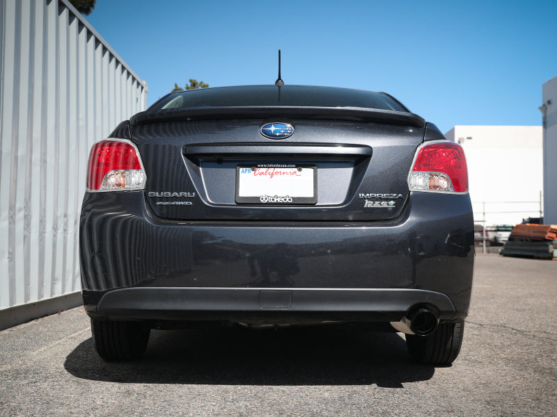 aFe POWER Takeda 12-16 Subaru Impreza 2.0L 2.5in 304SS CB Exhaust w/ Black Tips - Burkken Auto Parts