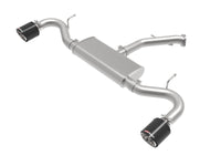 aFe Takeda 2.5in 409 SS Axle-Back Exhaust System Carbon Fiber 18-20 Hyundai Elantra GT L4-1.6L(t) - Burkken Auto Parts