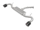 aFe Takeda 2.5in 409 SS Axle-Back Exhaust System Carbon Fiber 18-20 Hyundai Elantra GT L4-1.6L(t) - Burkken Auto Parts