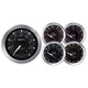 Autometer Chrono 3-3/8in & 2-1/16in Electronic Speedometer Gauge Kit - 5 Piece - Burkken Auto Parts