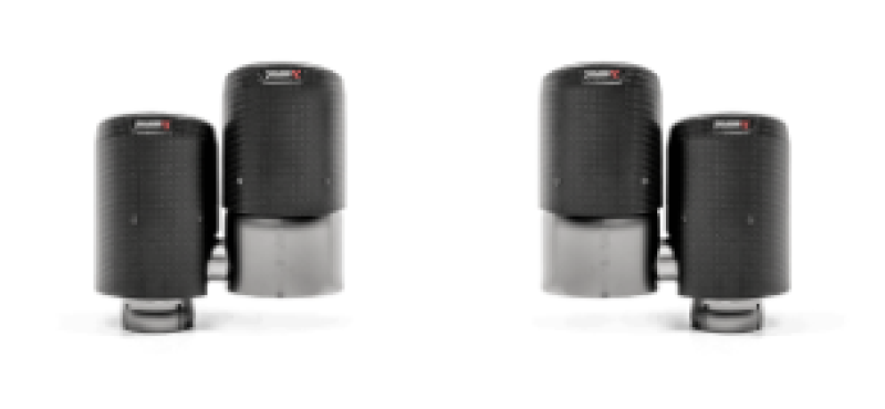 Akrapovic 17-18 Porsche Panamera Turbo Tail Pipe Set (Carbon) - Burkken Auto Parts
