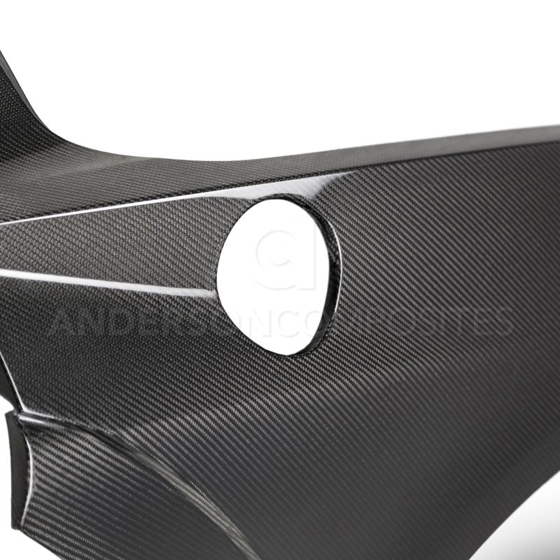 Anderson Composites 20-21 Chevrolet Corvette C8 Stingray Carbon Fiber Rear Fender - Burkken Auto Parts
