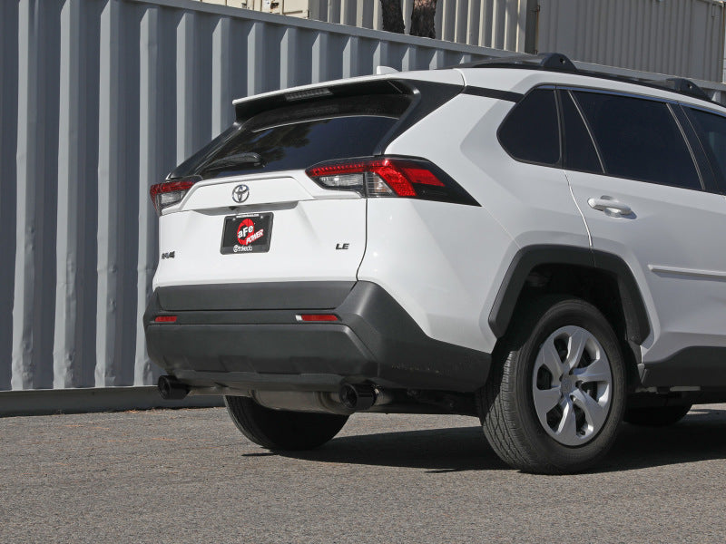 aFe POWER Takeda 19-21 Toyota RAV4 L4-2.5L 304SS CB Exhaust w/ Black Tips - Burkken Auto Parts