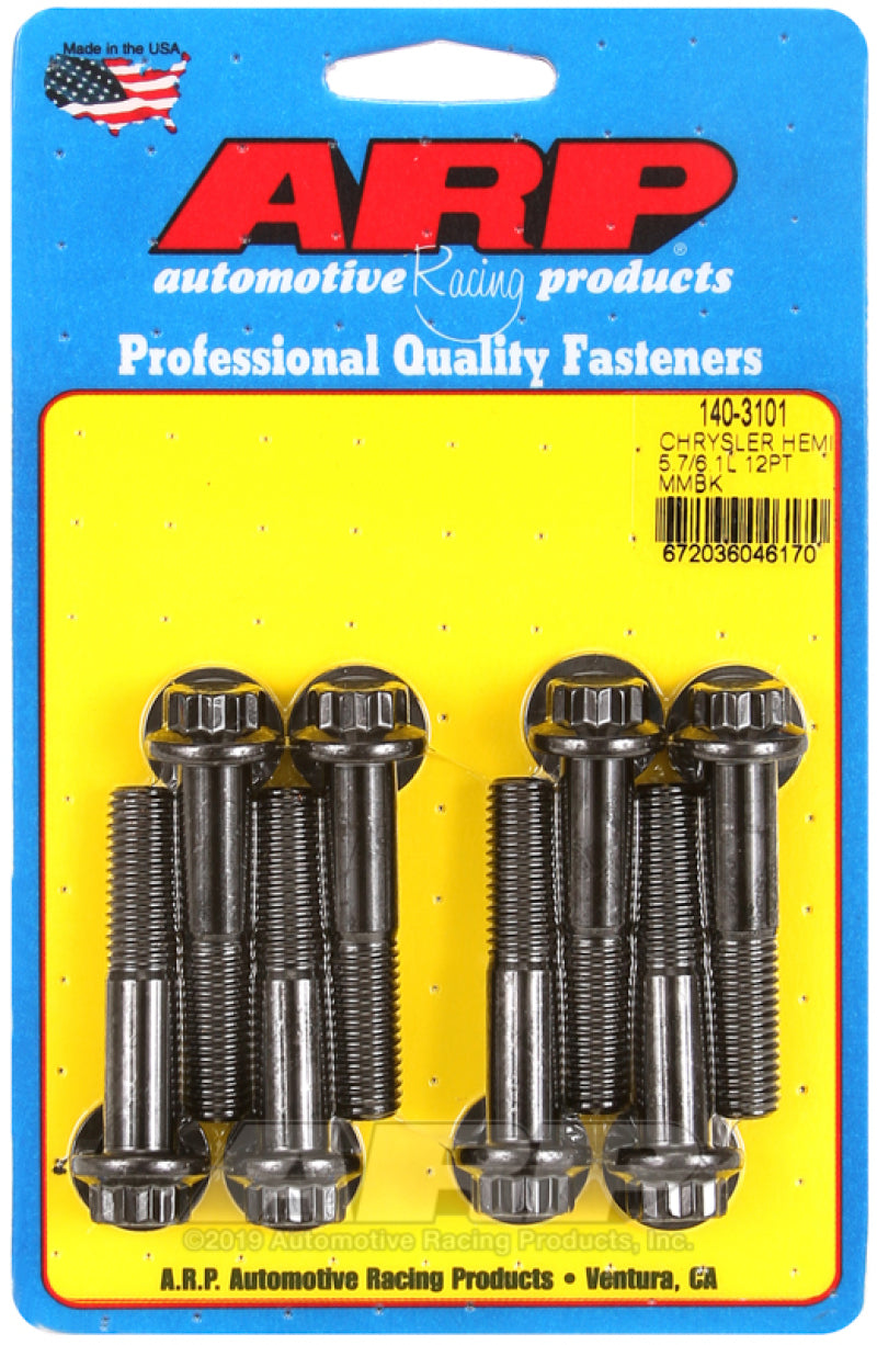 ARP Chrysler Hemi 5.7/6.1L 12pt Motor Mount Bolt Kit - Burkken Auto Parts