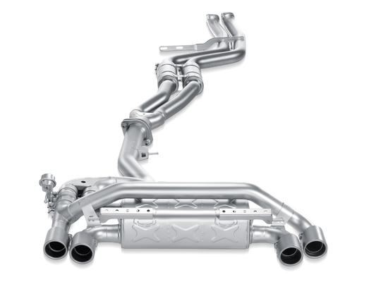 Akrapovic 11-12 BMW 1 Series M Coupe (E82) Evolution Line Cat Back (Titanium) (Req. Tips) - Burkken Auto Parts
