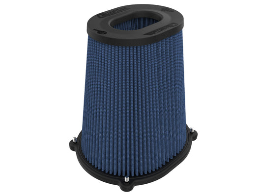 aFe Quantum Pro-5 R Air Filter Inverted Top - 5.5inx4.25in Flange x 9in Height - Oiled P5R - Burkken Auto Parts