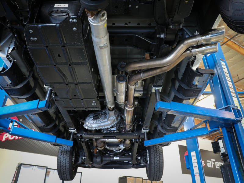 aFe Rebel Series 3in 409 SS Cat-Back Exhaust w/ Polish Tips 17-20 Ford F-250 V8 6.2L - Burkken Auto Parts
