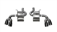 Corsa 2017-2024 Chevrolet Camaro SS 6.2L V8 2.75in Black Sport Axle-Back Exhaust - Burkken Auto Parts