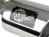aFe Power Universal 5in Inlet 8in Outet MACH Force-XP Clamp-On Exhaust Tip - Polished - Burkken Auto Parts