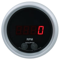 Autometer 85.7mm Black 0-16K RPM Tachometer Sport-Comp Elite Digital Gauge - Burkken Auto Parts