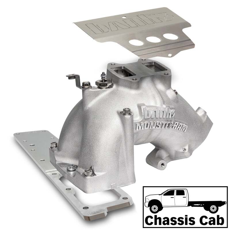 Banks Power 13-18 Ram 3500/4500/5500 6.7L Diesel Monster-Ram Intake System w/Fuel Line - Natural - Burkken Auto Parts
