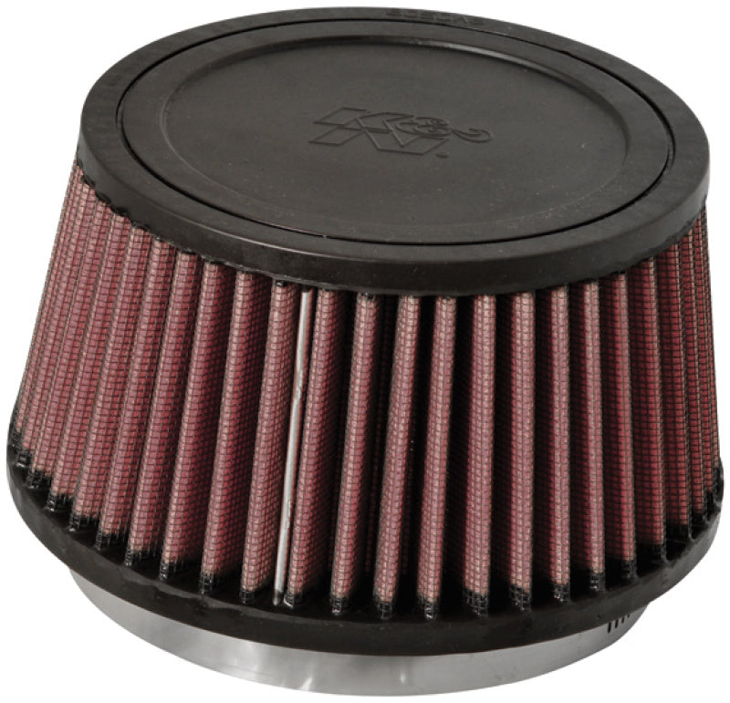 K&N Universal Rubber Filter Round Tapered 4.5in Flange ID x 5.875 Base OD x 5in Top OD x 3.25in H - Burkken Auto Parts