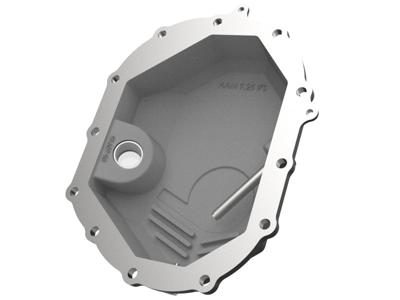 AFE Power 11-18 GM 2500-3500 AAM 9.25 Axle Front Differential Cover Black Machined Street Series - Burkken Auto Parts