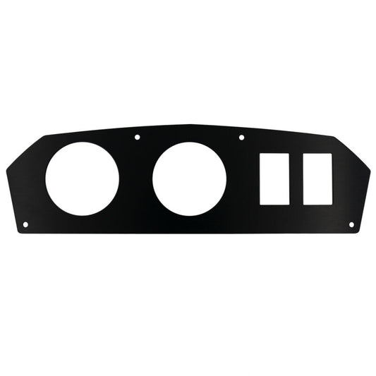 Autometer CAN-AM 12-18  Maverick / 10-20 2 Gauge and 2 Switch Dash Panel (Fits 2-1/16in Gauges) - Burkken Auto Parts