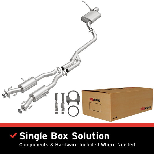 MagnaFlow BRE Exhaust Kit 14-22 Jeep Grand Cherokee WK Grand Cherokee 3.6L - Burkken Auto Parts