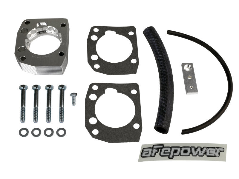 aFe 00-03 Honda S2000 L4 2.0L Silver Bullet Throttle Body Spacer - Silver - Burkken Auto Parts