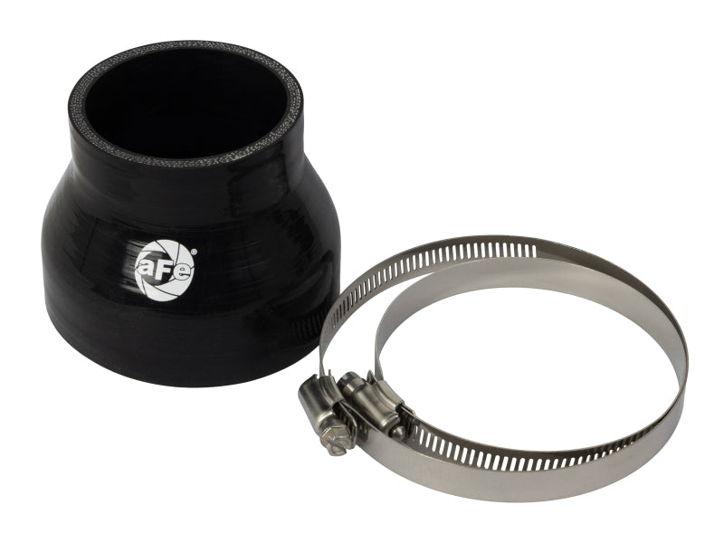 aFe POWER Universal Products Coupler Kit (3-1/2 x 2-1/2)in ID x 3in L - Black - Burkken Auto Parts