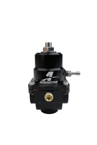 Aeromotive Adjustable Regulator - 3-15PSI - .313 Valve - (2) -08 Inlets/ -08 Return - Burkken Auto Parts