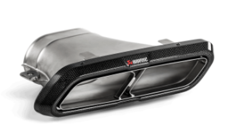 Akrapovic 2018 Mercedes Benz E63 (W213) Evolution Tail Pipe Set (High Gloss Carbon) - Burkken Auto Parts