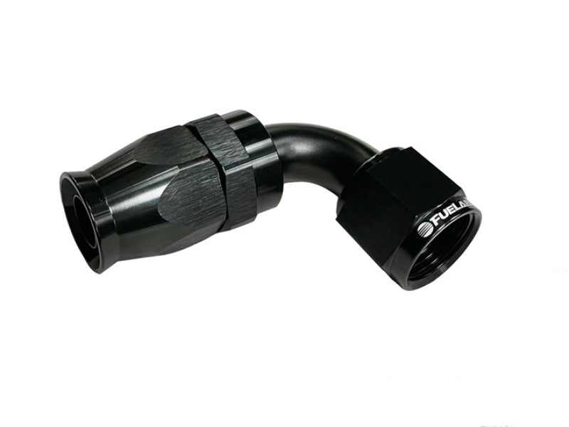 Fuelab PTFE Swivel Hose End Fitting - 90 Degree - 10AN - Burkken Auto Parts