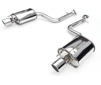 Invidia 11+ STI/WRX Sedan Only 76mm Q300 Stainless Steel Tip Cat-back Exhaust - Burkken Auto Parts