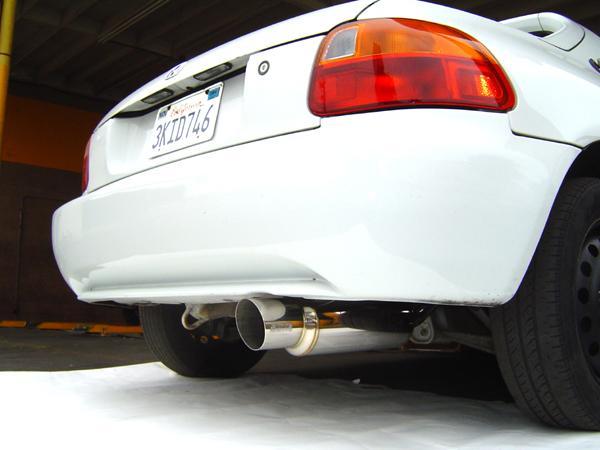 Invidia 92-95 Honda Del Sol (101mm tip) Cat- Back Exhaust - Burkken Auto Parts