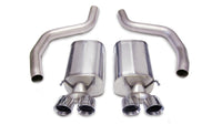 Corsa 2006-2013 Chevrolet Corvette C6 Z06 7.0L V8 Polished Sport Axle-Back Exhaust - Burkken Auto Parts