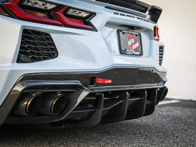 AFE 20-24 Chevrolet C8 Corvette Rear Tow Hook - Red - Burkken Auto Parts