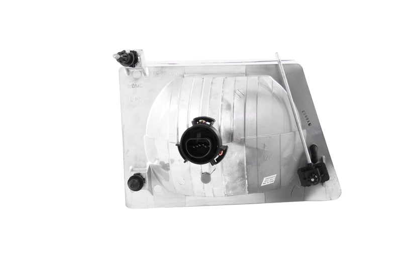 ANZO 1992-2006 Ford Econoline Crystal Headlights Chrome - Burkken Auto Parts