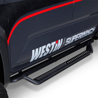 Westin 24-26 Toyota Tacoma DC Outlaw Drop Running Boards - Tex. Blk - Burkken Auto Parts