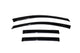 AVS 07-12 Nissan Versa Hatch Ventvisor Outside Mount Window Deflectors 4pc - Smoke - Burkken Auto Parts
