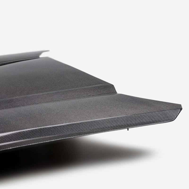 Anderson Composites 2024 Ford Mustang S650 Double-Sided Carbon Fiber Hood - Burkken Auto Parts