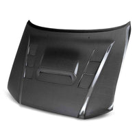 Seibon 12-15 Toyota Tacoma TS-Style Carbon Fiber Hood - Burkken Auto Parts