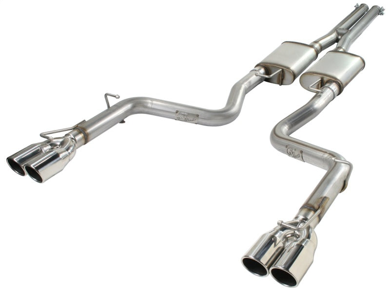 aFe MACHForce XP Exhausts Cat-Back SS-409 EXH CB Dodge Challenger 09 V8-5.7L - Burkken Auto Parts