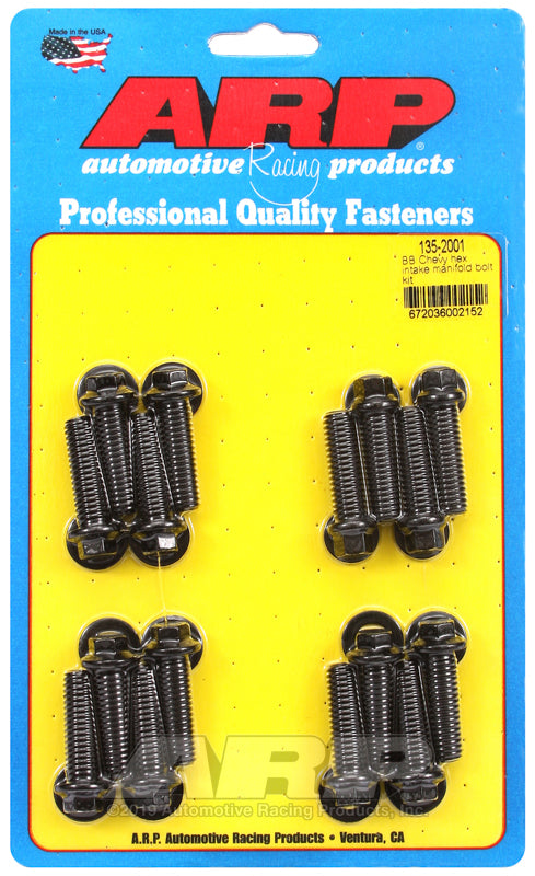 ARP BB Chevy Hex Intake Manifold Bolt Kit - Burkken Auto Parts